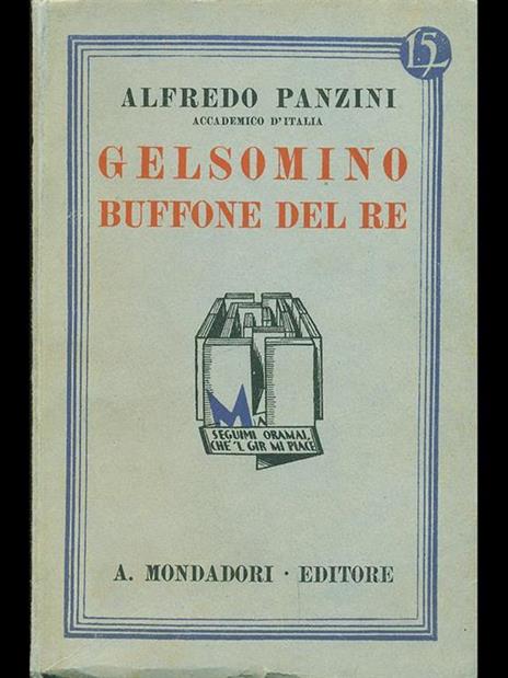 Gelsomino buffone del re - Alfredo Panzini - 3