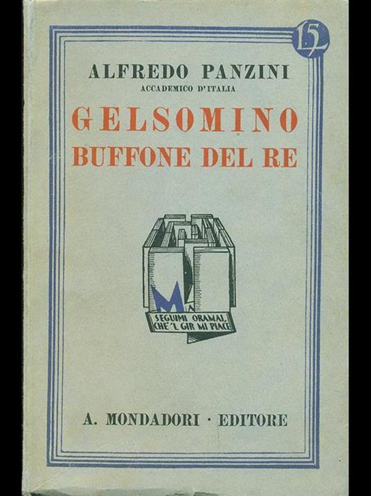 Gelsomino buffone del re - Alfredo Panzini - 7