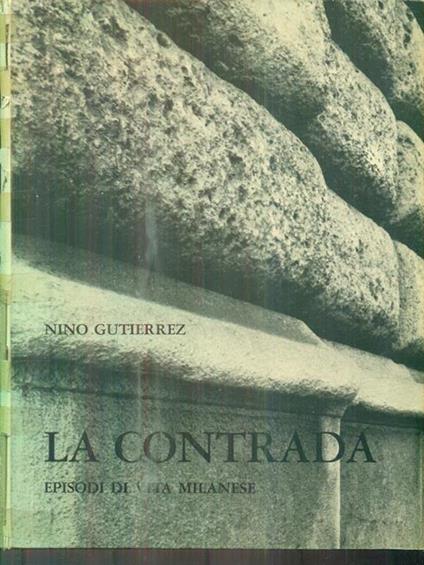 La contrada - episodi di vita milanese - copertina