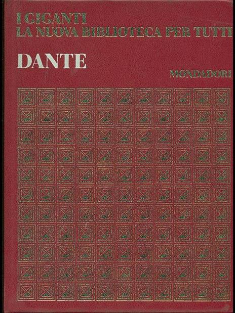 Dante. Opere - Dante Alighieri - copertina