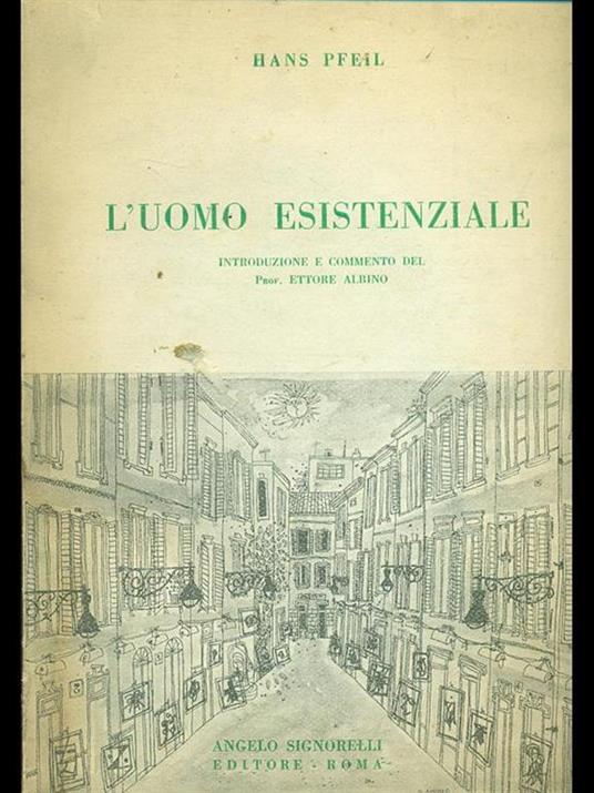 L' uomo esistenziale - copertina