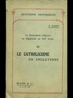 Le catholicisme en Angleterre