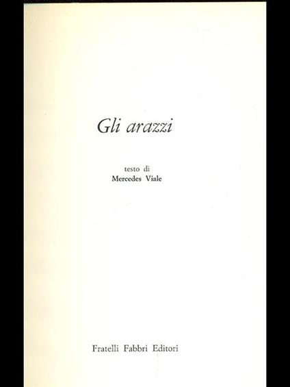 Gli arazzi - Mercedes Viale Ferrero - copertina
