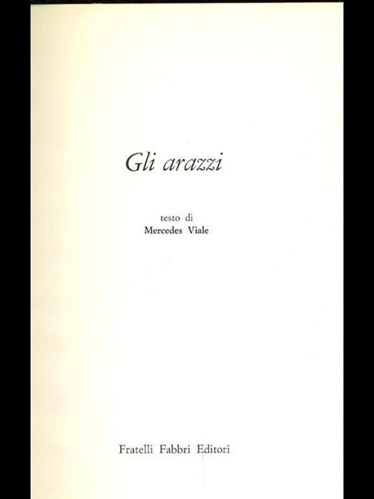 Gli arazzi - Mercedes Viale Ferrero - copertina