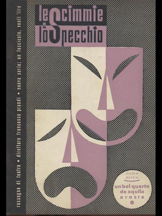 Le Scimmie e lo Specchio anno IX num 8 - copertina
