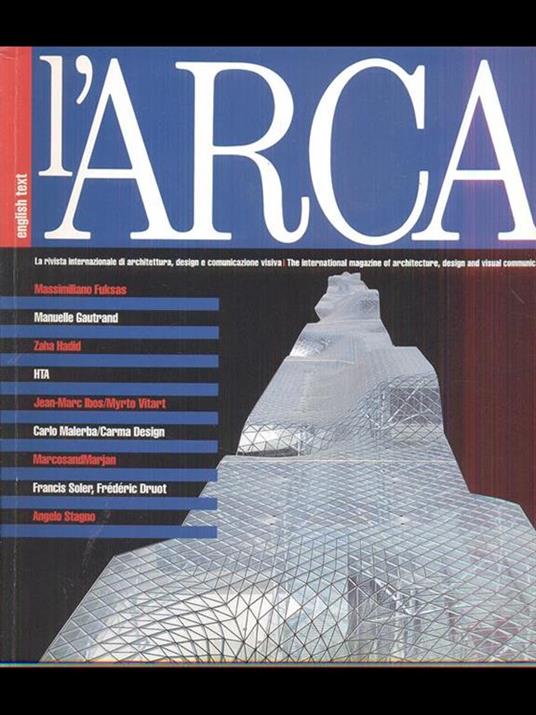L' Arca n. 206 - copertina