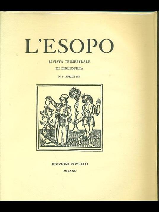 L' Esopo n.1/aprile 1979 - copertina