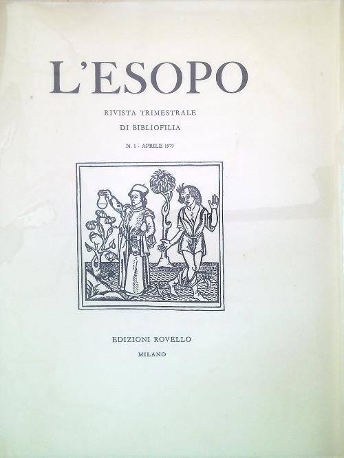 L' Esopo n.1/aprile 1979