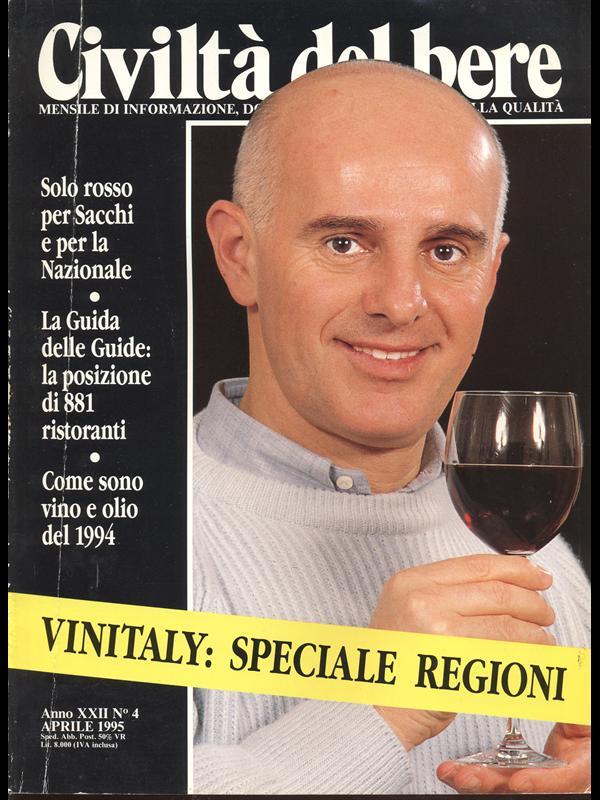 Civiltà del bere anno XXII n. 4 aprile 1995