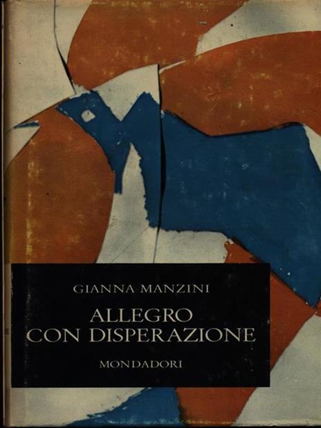 Allegro con disperazione - Gianna Manzini - copertina