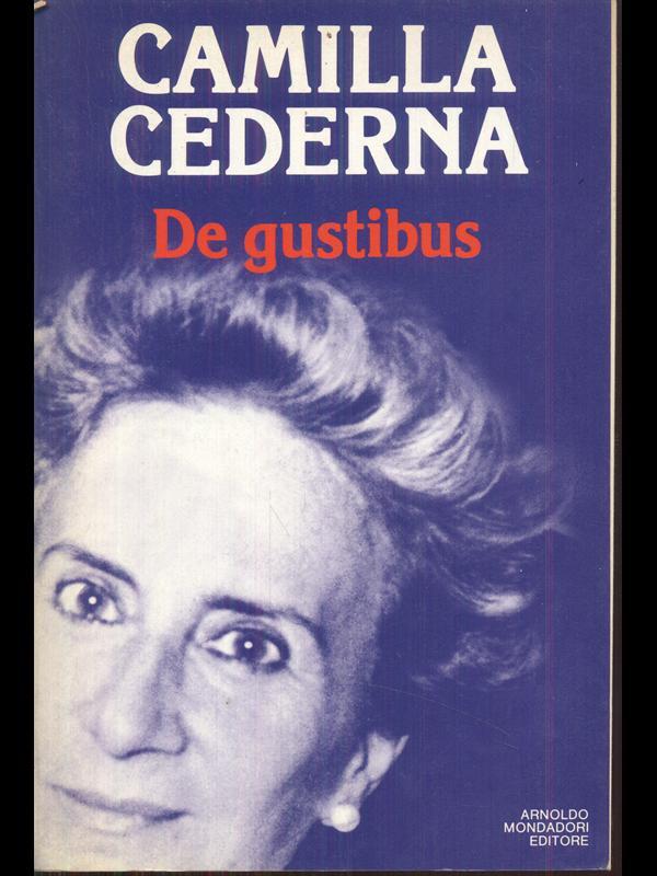De gustibus