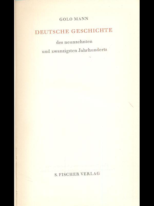 Deutche gerschichte