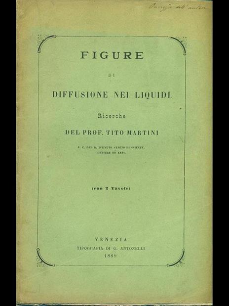 Figure di diffusione nei liquidi - Tito Martini - 4