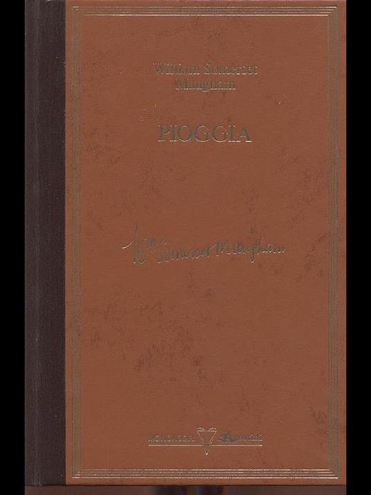Pioggia - W. Somerset Maugham - copertina