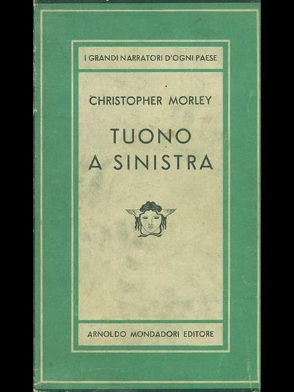 Tuono a sinistra - Christopher Morley - copertina