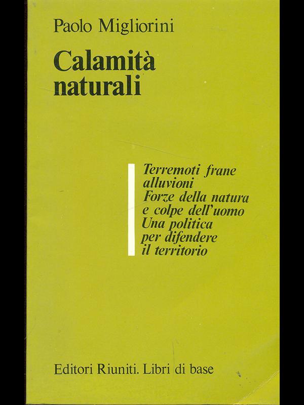 Calamità naturali