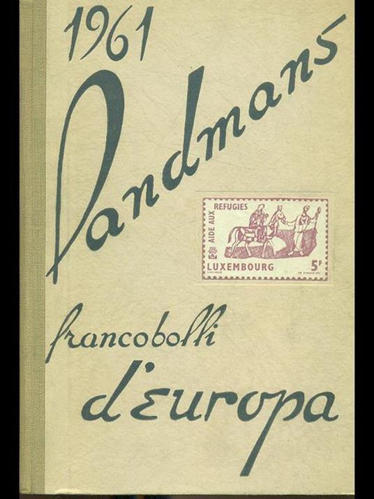 Catalogo Landmans dei francobolli d'Europa - copertina