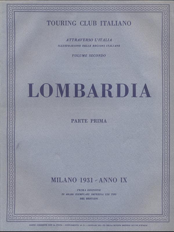 Lombardia parte prima