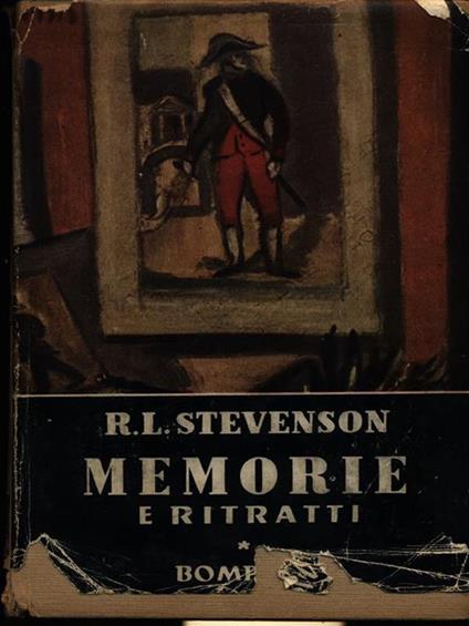 Memorie e ritratti - Robert Louis Stevenson - copertina