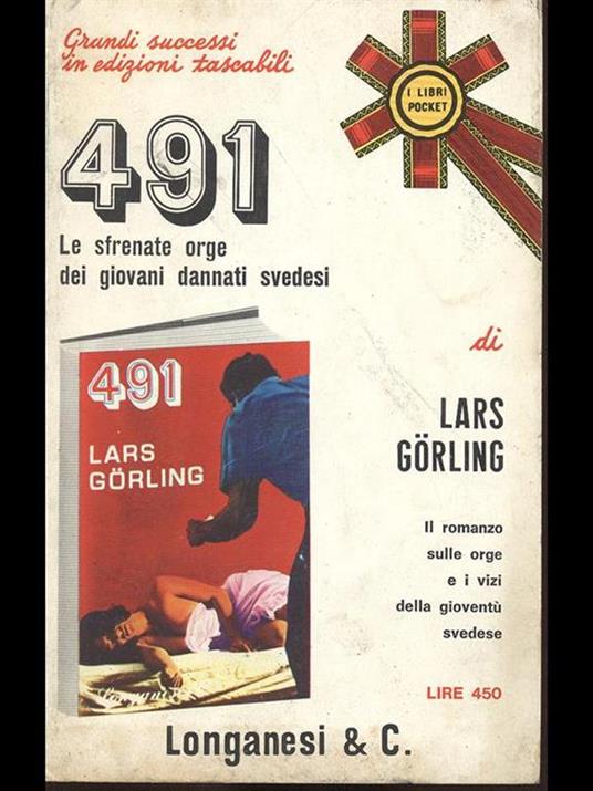 Le sfrenate orge dei giovani dannati svedesi - Lars Gorling - copertina