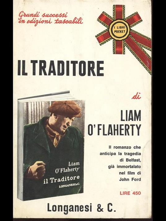 Il traditore - Liam òFlaherty - copertina