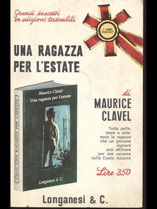Una ragazza per l'estate - Maurice Clavel - copertina