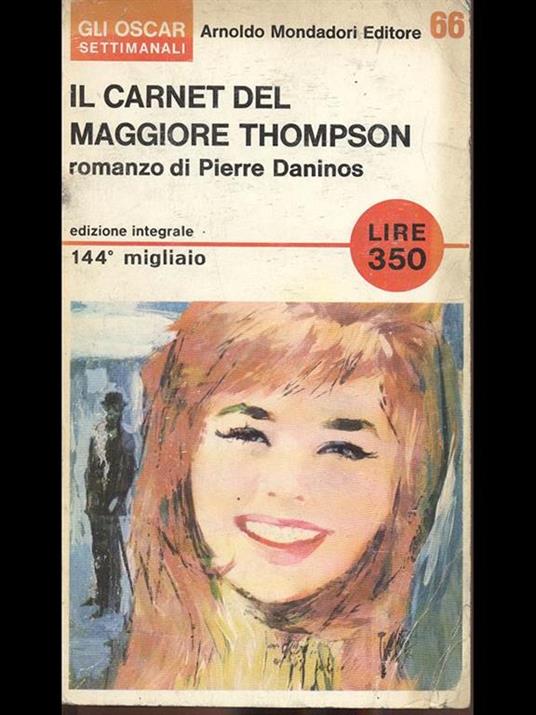 Il carnet del maggiore Thompson - Pierre Daninos - copertina