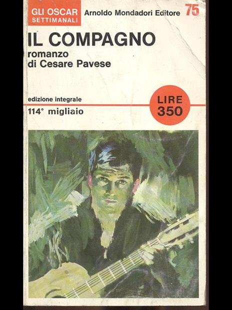 Il compagno - Cesare Pavese - copertina