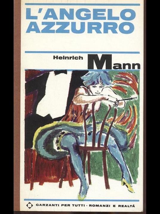 L' Angelo Azzurro - Heinrich Mann - copertina
