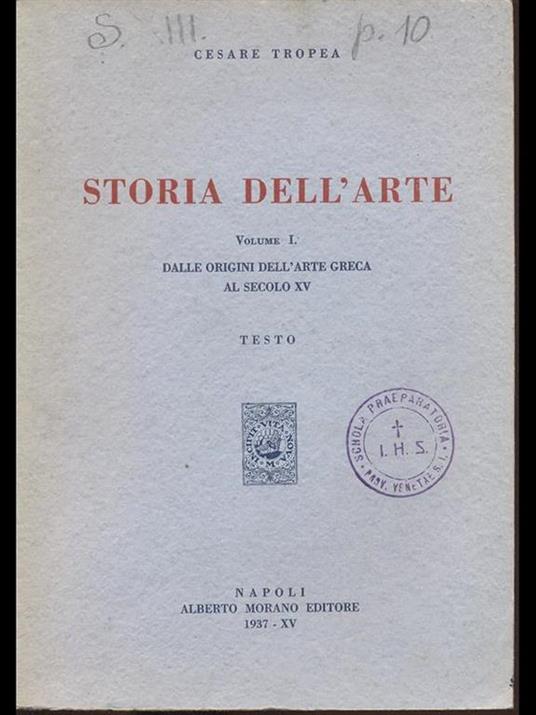 Storia dell'Arte - Cesare Tropea - 4