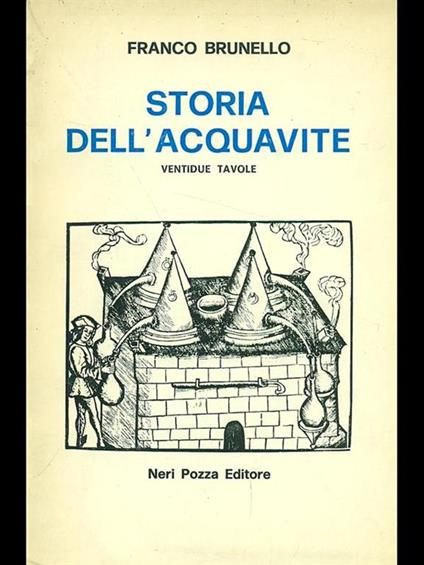 Storia dell'acquavite - copertina
