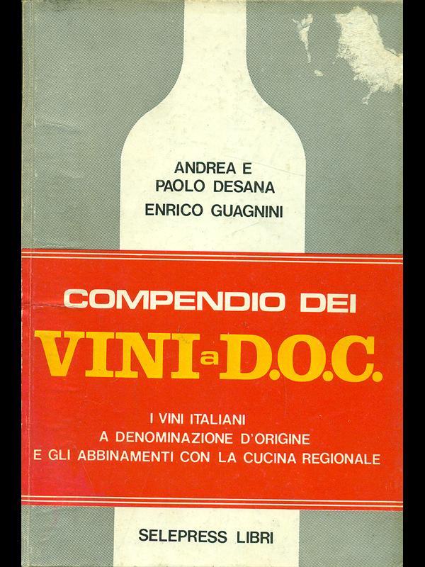 Compendio dei vini a D.O.C
