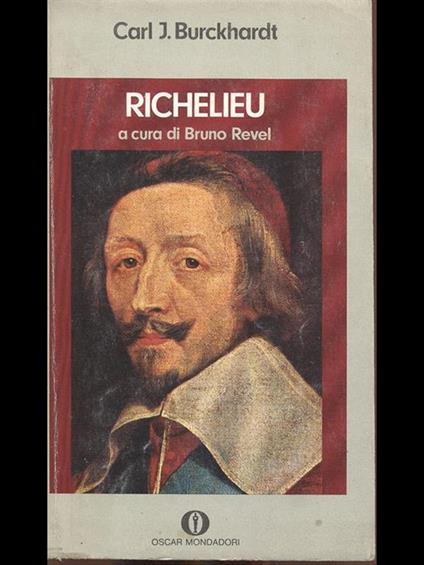 Richelieu - Carl J. Burckhardt - copertina