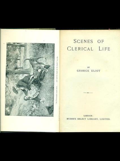 Scenes of clerical life - George Eliot - copertina