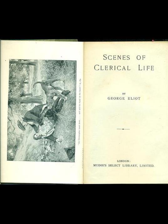 Scenes of clerical life - George Eliot - copertina