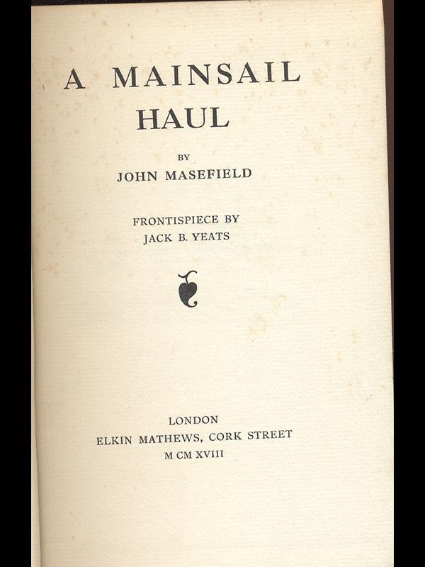 A Mainsail Haul