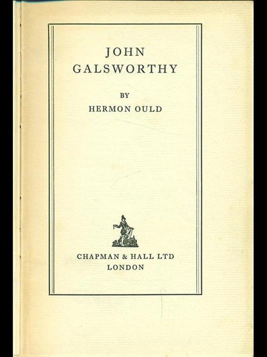 John Galsworth - copertina