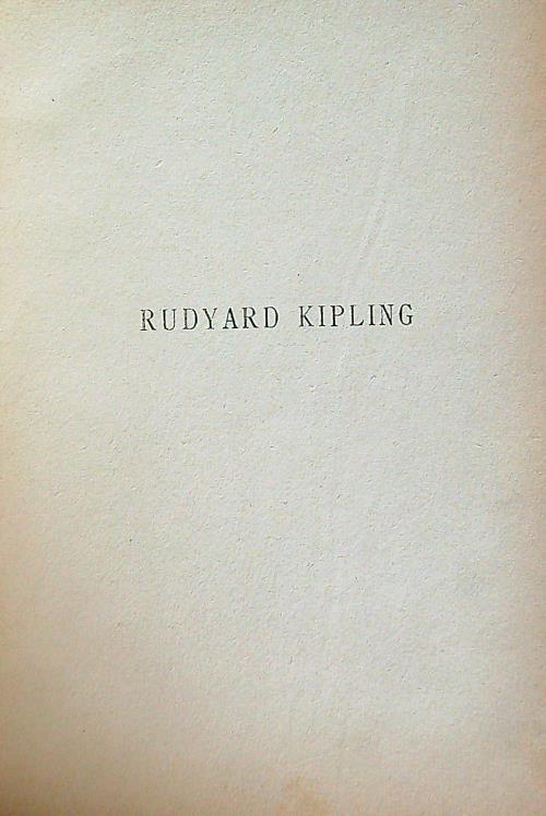 Rudyard Kipling