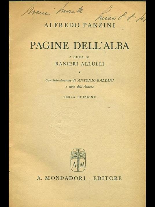 Pagine dell'alba - Alfredo Panzini - 4