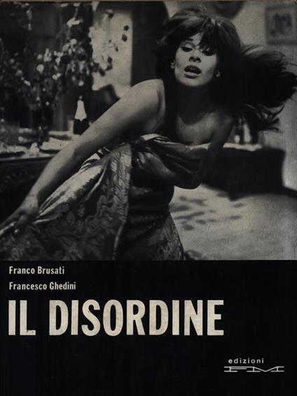 Il disordine - Franco Brusati - copertina