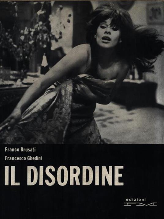 Il disordine - Franco Brusati - copertina