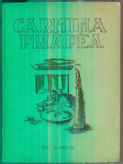 Carmina priapea - copertina