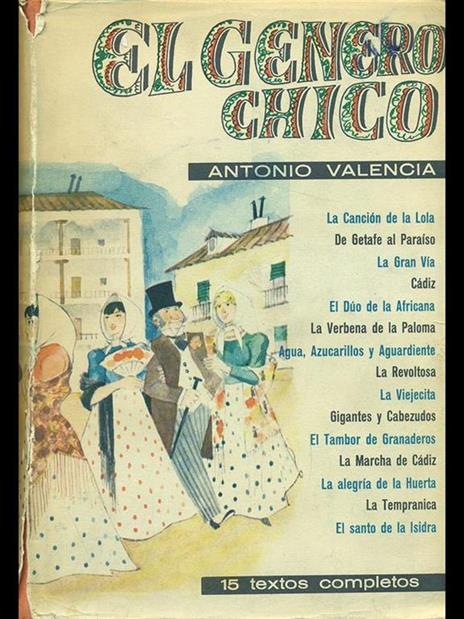 El cenero chico - Antonio Valencia - copertina