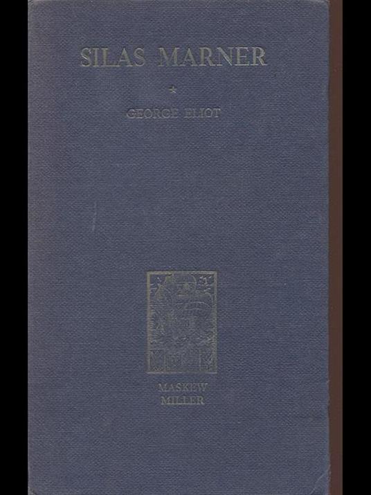 Silas Marner - George Eliot - copertina