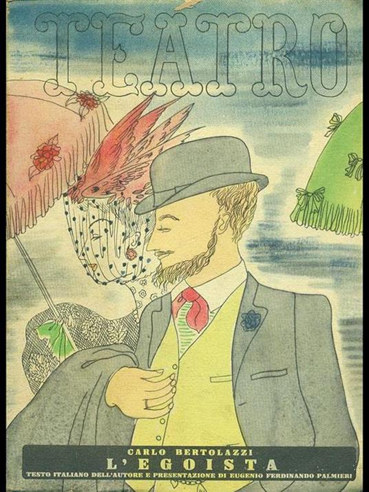 L' egoista - Carlo Bertolazzi - copertina
