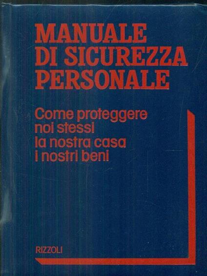 Manuale di sicurezza personale - copertina