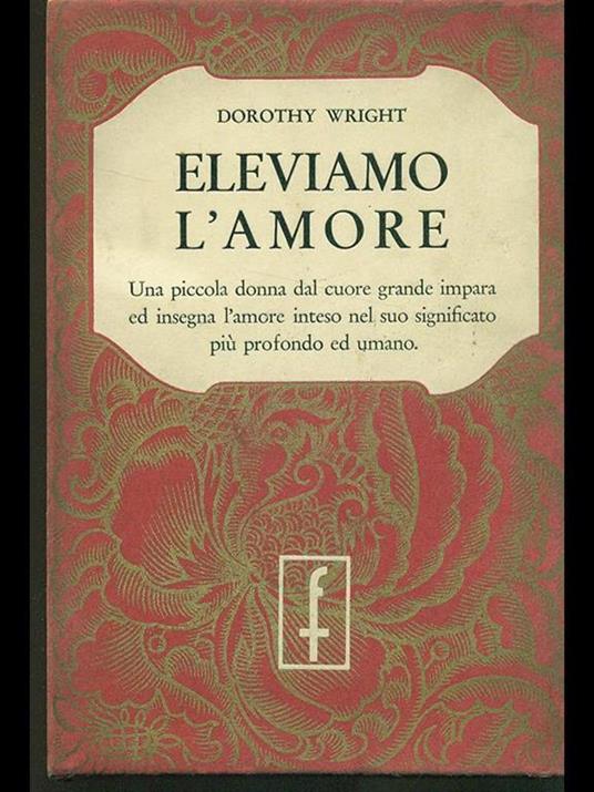 Eleviamo l'amore - copertina