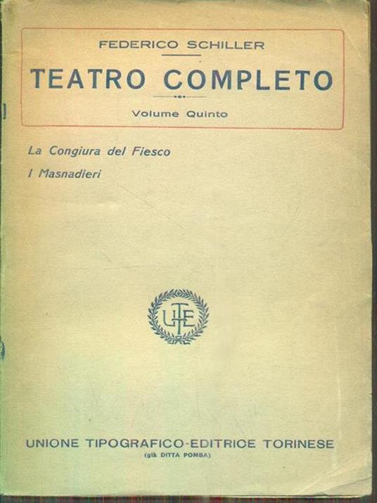 Teatro completo - copertina