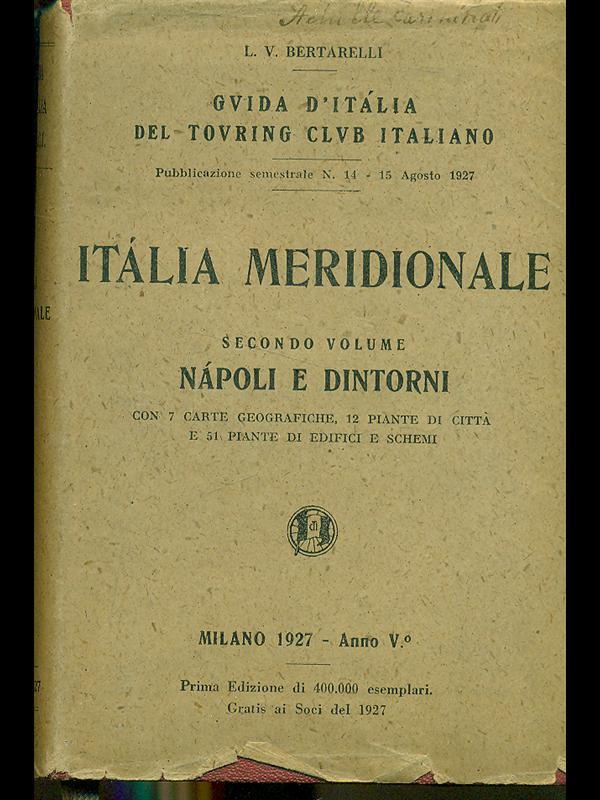 Italia meridionale Vol. 2 Napoli edintorni