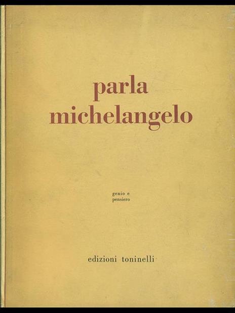 Parla Michelangelo - Aldo Libertario, Cerc hiari - copertina